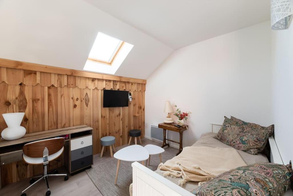 Ravissante Maison 3* Avec Jacuzzi Proche Lac 比斯卡罗斯 外观 照片