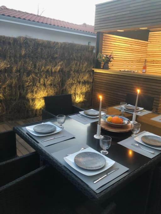 Ravissante Maison 3* Avec Jacuzzi Proche Lac 比斯卡罗斯 外观 照片